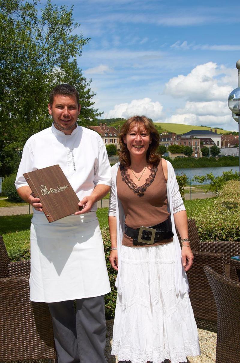 Hotel Restaurant Le Rive Gauche Joigny Eksteriør billede